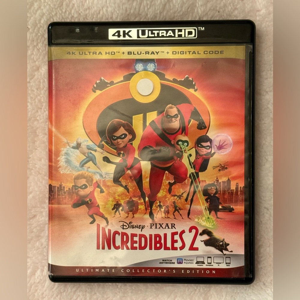 Disney Pixar Incredibles 2 4K Ultra HD Blu-ray